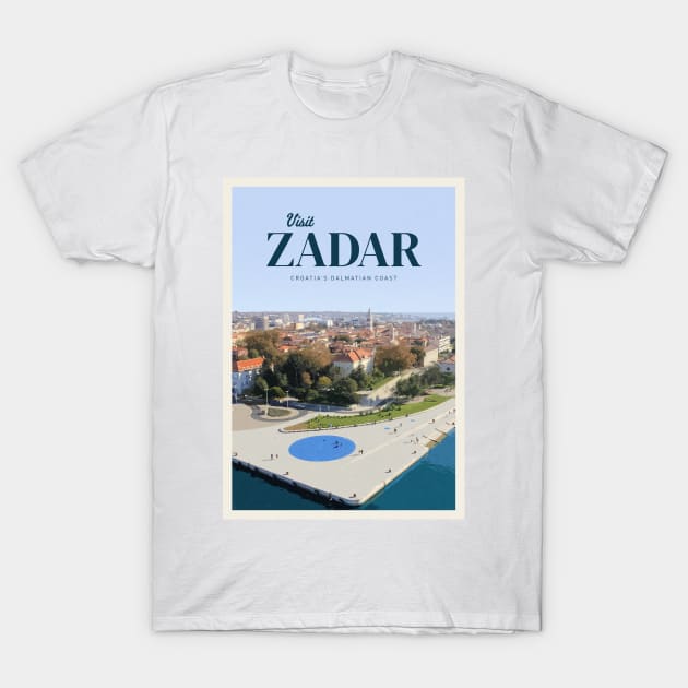 Visit Zadar T-Shirt by Mercury Club